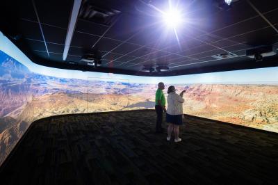 What content can I show in an immersive classroom?
